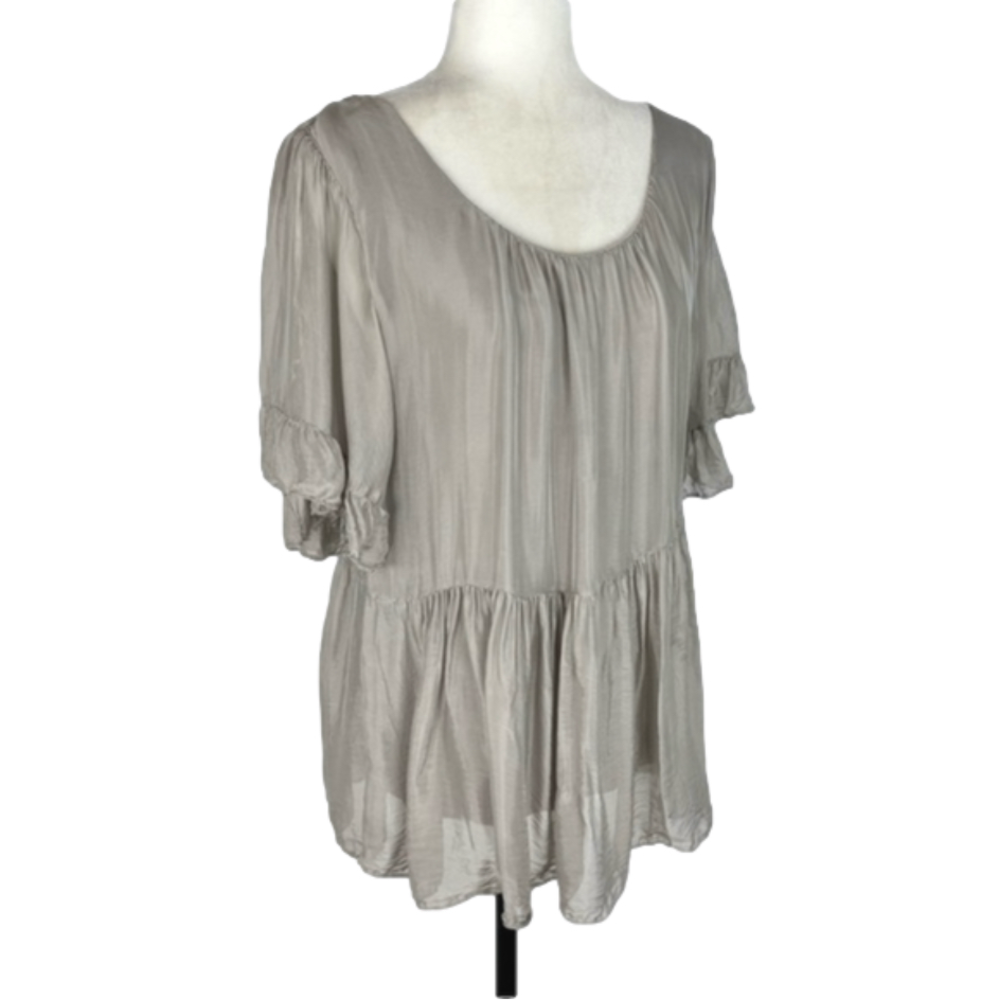 Charles Vogele silk-blend blouse